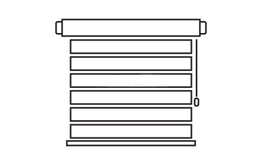 Как установить направляющие с леской для жалюзи День-Ночь.