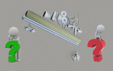 Как собрать ролеты День Ночь перед установкой?