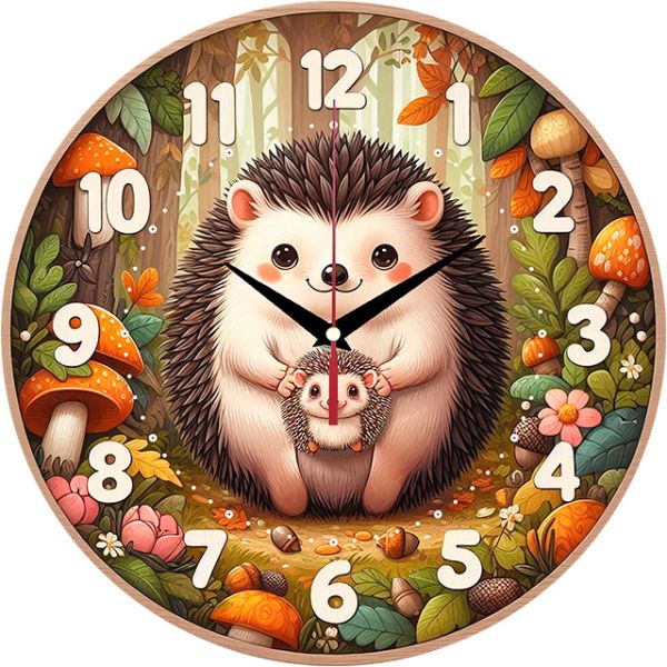 Часы настенные Ежик c-003