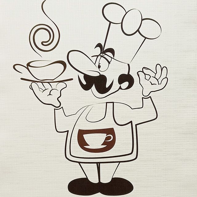 Купить тканевые ролеты на кухню. Rollpic 1011