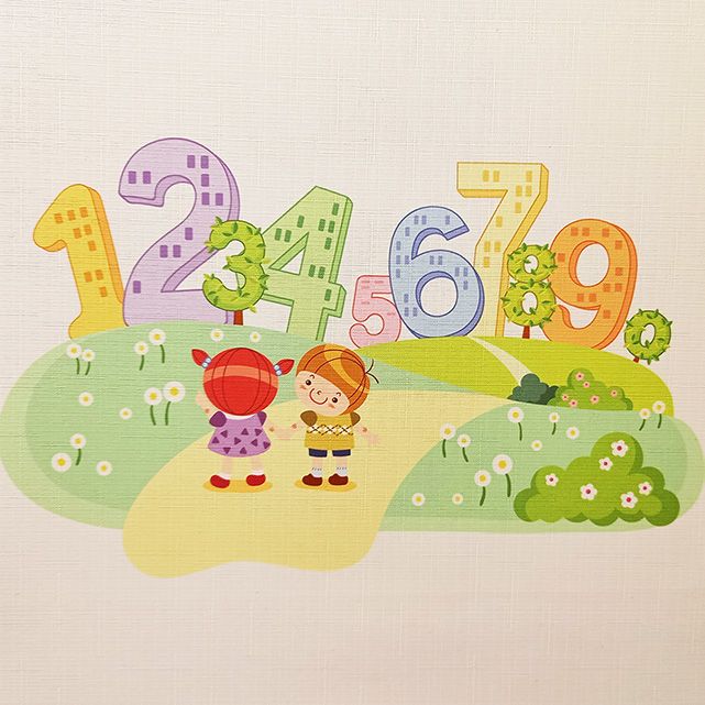 Рулонные шторы для детского сада, Rollpic 2051