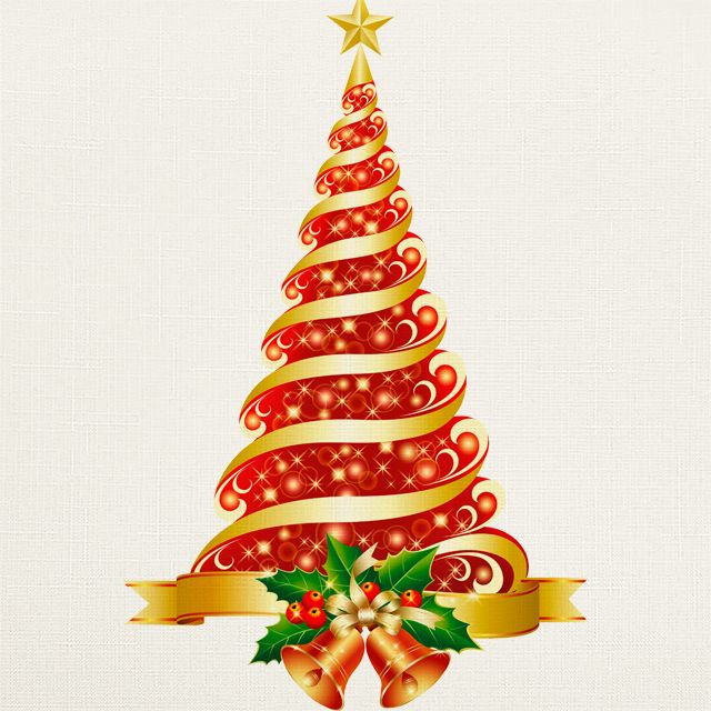 Новогодняя рулонная штора на окно, Rollpic 3005