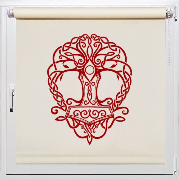 Рулонные шторы в скандинавском стиле, Rollpic 3012