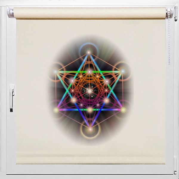 Штора рулонная на окно, Rollpic 3014