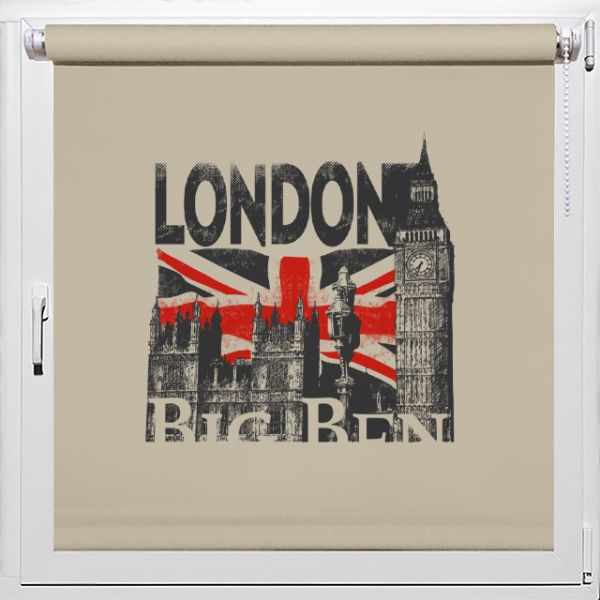 Рулонная штора "Лондон", Rollpic 4007