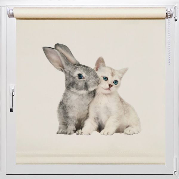 Фото-шторы рулонные в спальню, Rollpic 7004