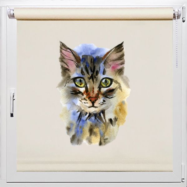 Рулонные шторы в зал, символ 2023 года. Rollpic 8004