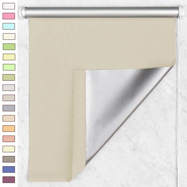Ролеты Блэкаут Кремовые