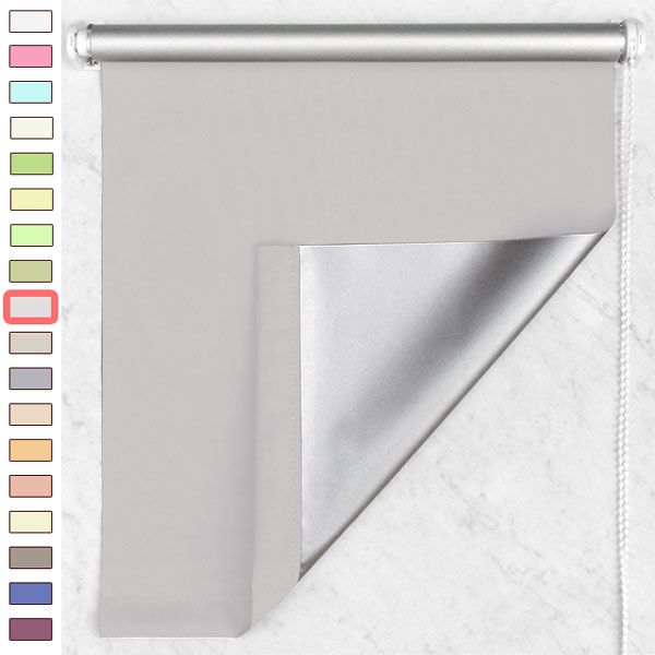 Ролеты Блэкаут Светло Серые