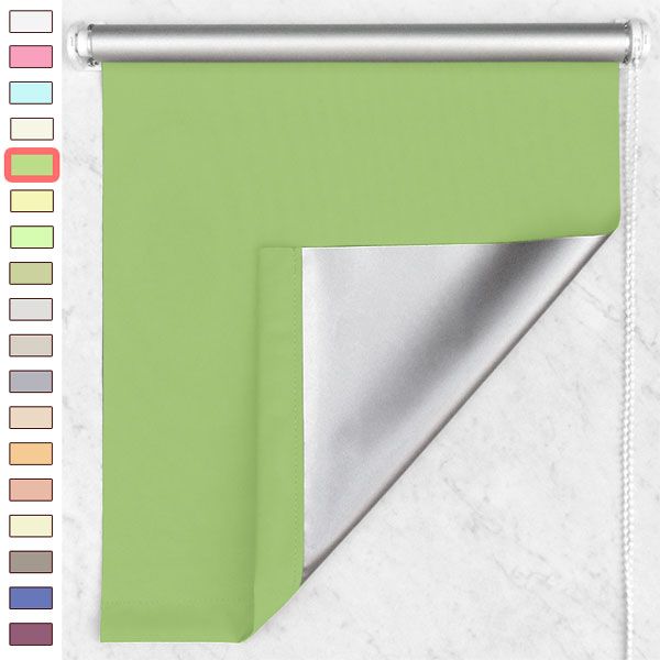 Ролеты Блэкаут Зелёные