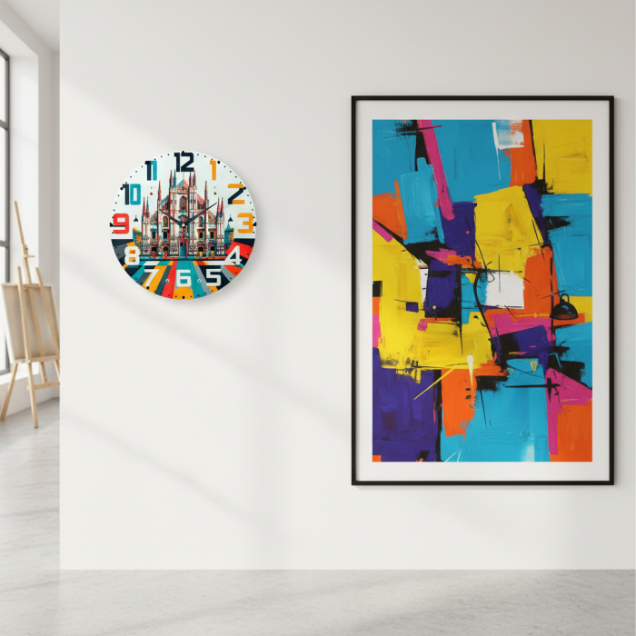 Часы настенные Миланский собор с-038