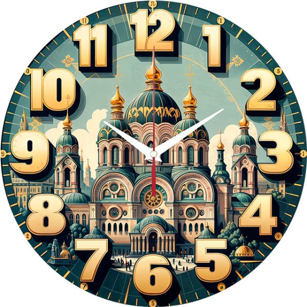 Часы настенные Собор с-047