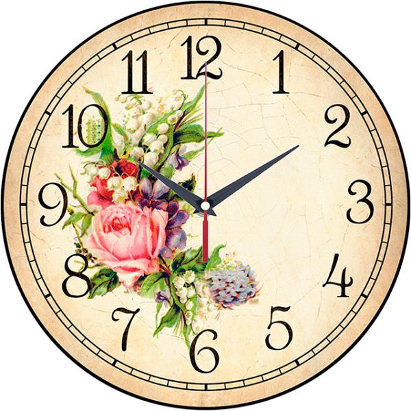 Часы настенные Прованс Винтажные с-053