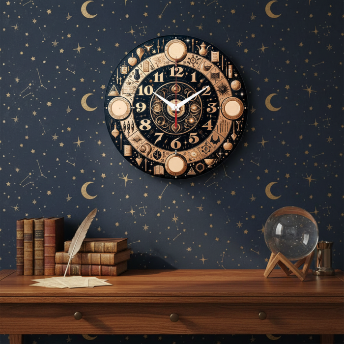 Часы настенные Астрологический круг с-054