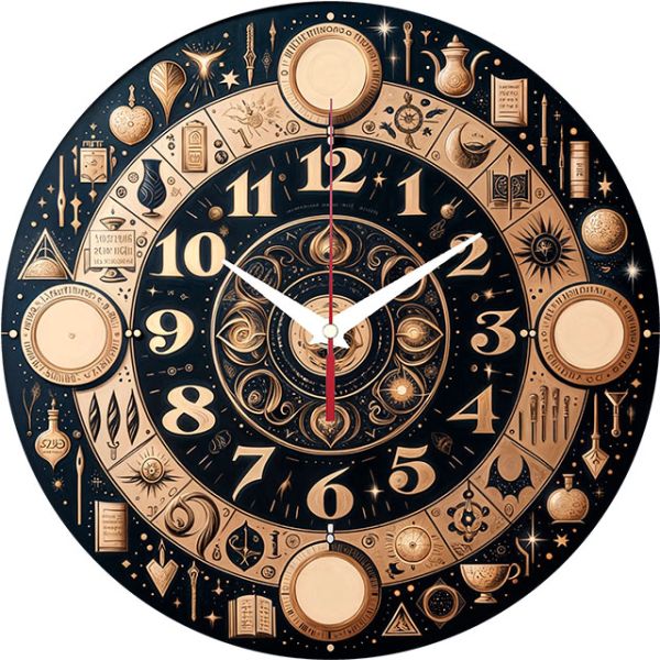 Часы настенные Астрологический круг с-054