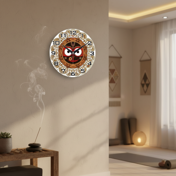 Часы настенные Индийский орнамент с-061