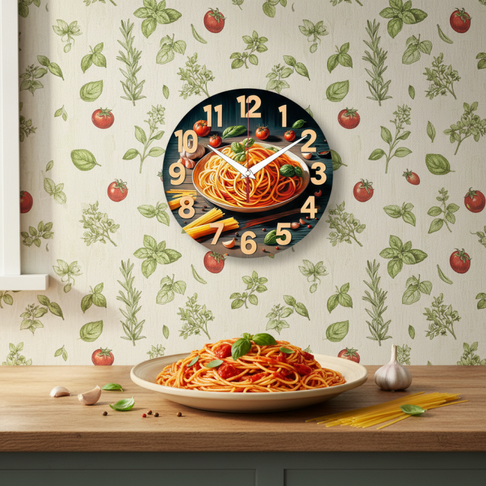 Часы настенные Спагетти с-063