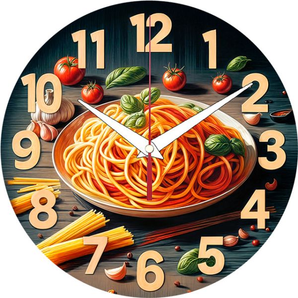 Часы настенные Спагетти с-063