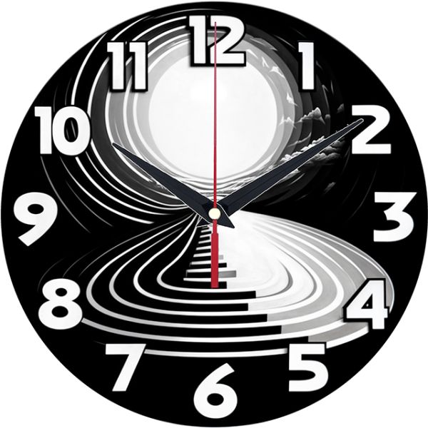 Часы настенные Абстрактная спираль с-064