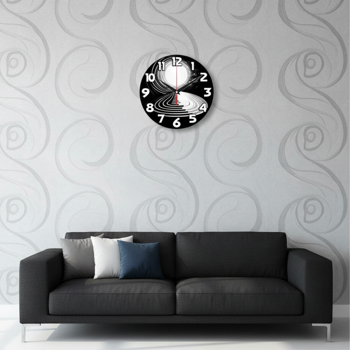 Часы настенные Абстрактная спираль с-064