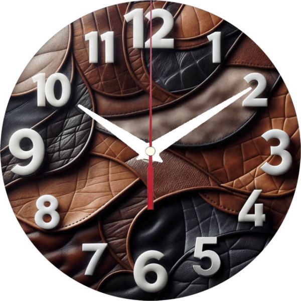 Часы настенные Под кожу с-070