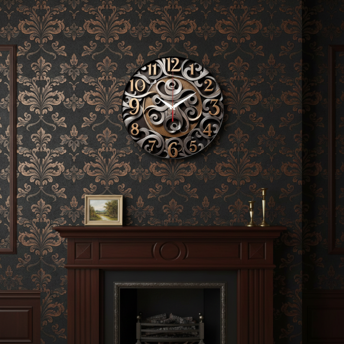 Часы настенные Ковка с-071