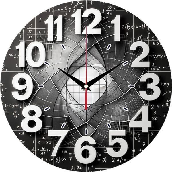 Часы настенные Математика с-073