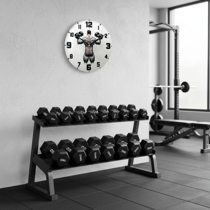Часы настенные Бодибилдер с-077
