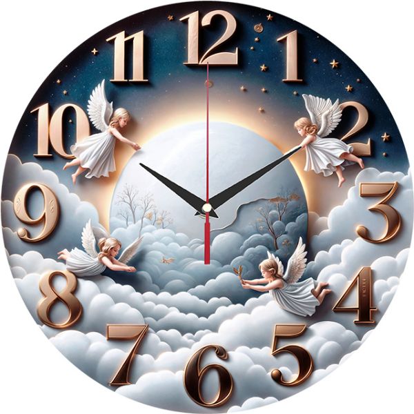 Часы настенные Ангелочки с-084