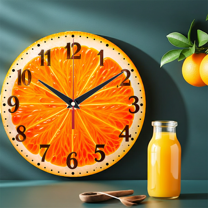 Часы настенные Апельсин с-091