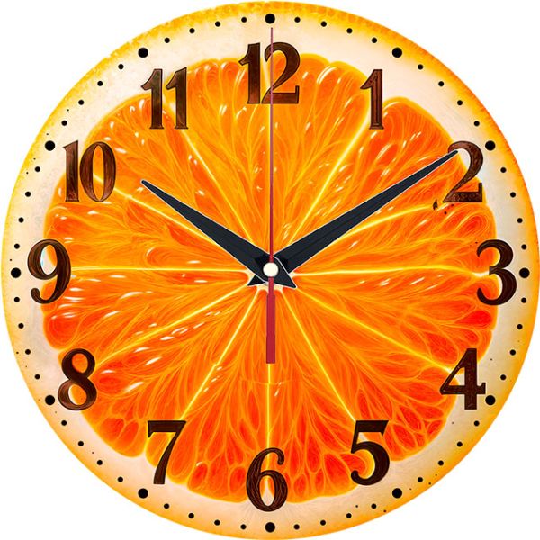 Часы настенные Апельсин с-091