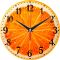 Часы настенные Апельсин с-091