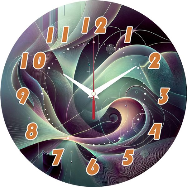 Часы настенные Танец волн с-092