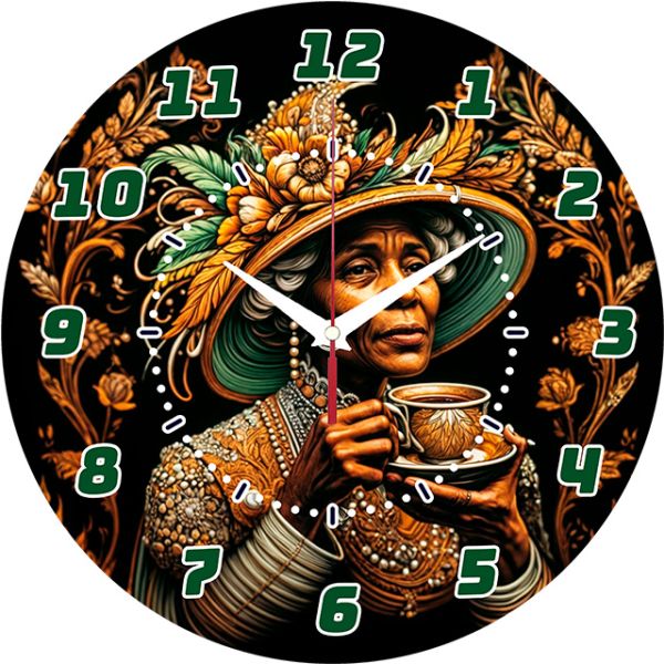 Часы настенные Чайная леди с-093