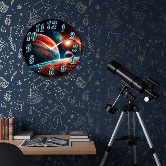 Часы настенные Путешествие по планетам с-106