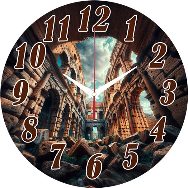 Часы настенные Руины Колизея с-109