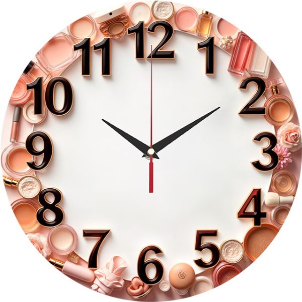Часы настенные Макияж с-127