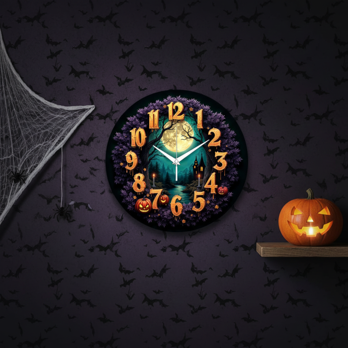 Часы настенные Праздник Хэллоуин с-133