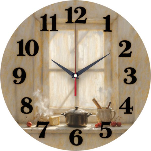 Часы настенные Кухонное окно с-143