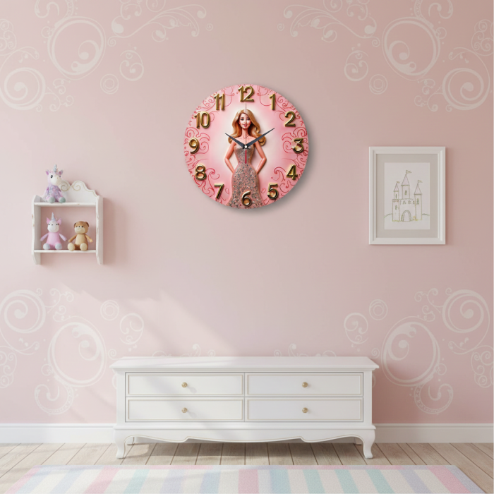 Часы настенные Барби с-151