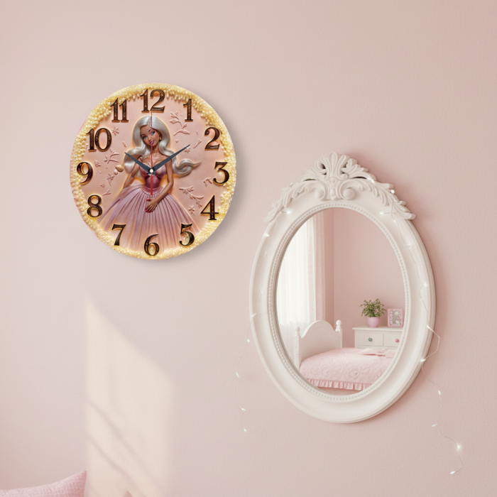 Часы настенные Кукла с-152