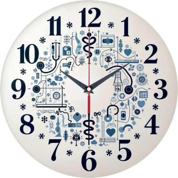 Настенные часы Подарок врачу c-171