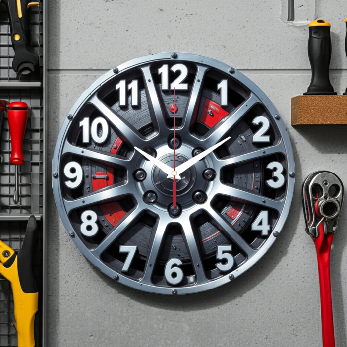 Настенные часы Скорость времени c-173