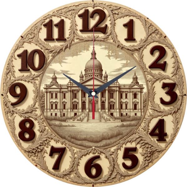 Настенные часы Капитолий c-176