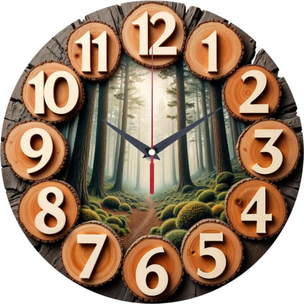 Настенные часы Подарок леснику c-178