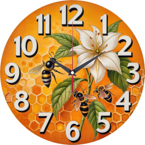 Настенные часы Подарок пчеловоду c-179