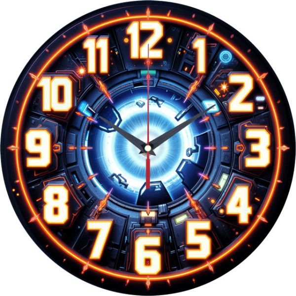 Настенные часы Энергетическое ядро c-180