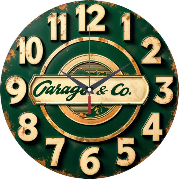 Настенные часы Гараж c-188