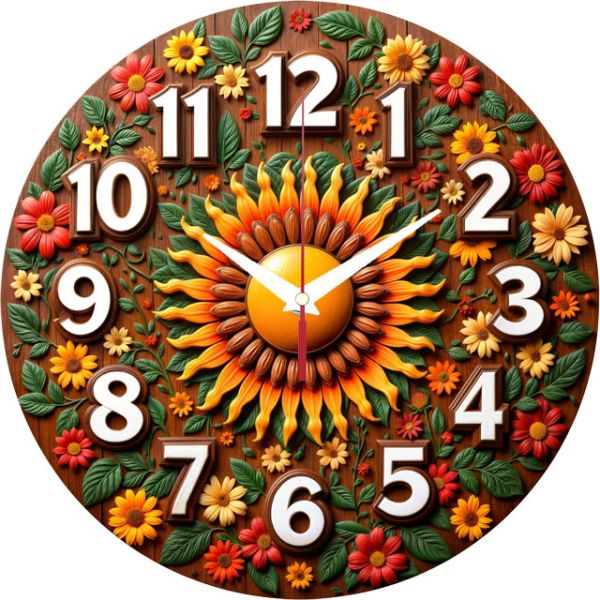 Настенные часы Гуцульський стиль c-204