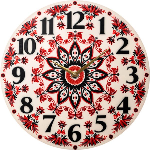 Настенные часы Вишиванка c-205